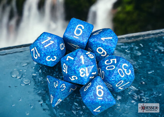 Chessex - Speckled Water 7-Dice Set