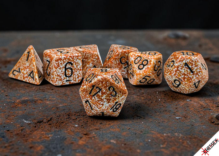 Chessex - Speckled Rust 7-Dice Set