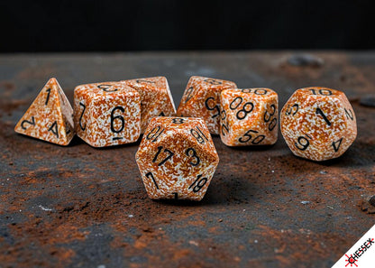 Chessex - Speckled Rust 7-Dice Set