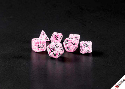 Chessex - Speckled Pink 7-Dice Set