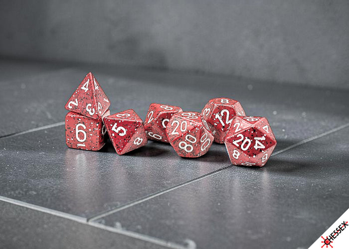 Chessex - Speckled Lava Stone 7-Dice Set