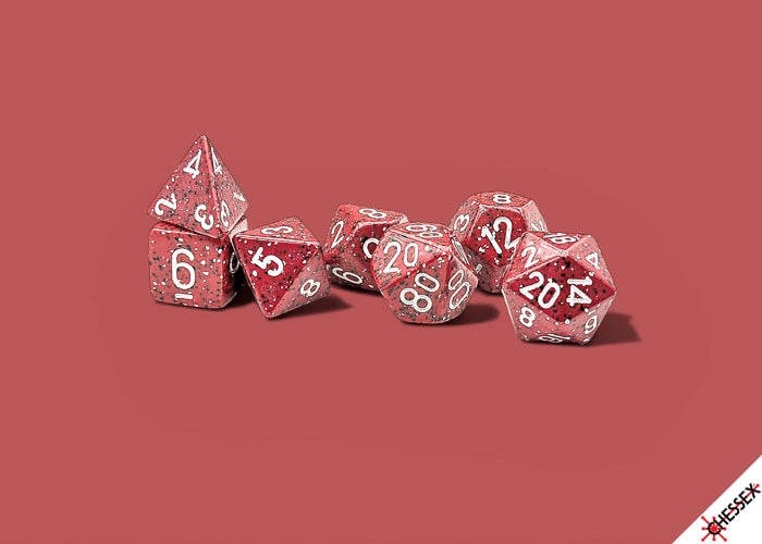 Chessex - Speckled Lava Stone 7-Dice Set