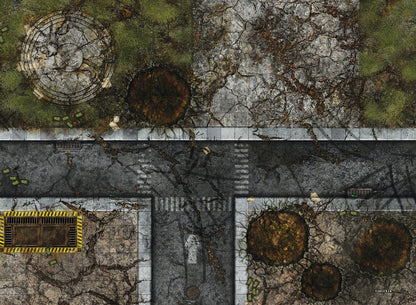 F.A.T. Mat - Double-Sided 30"x22" Urban Combat/Badlands