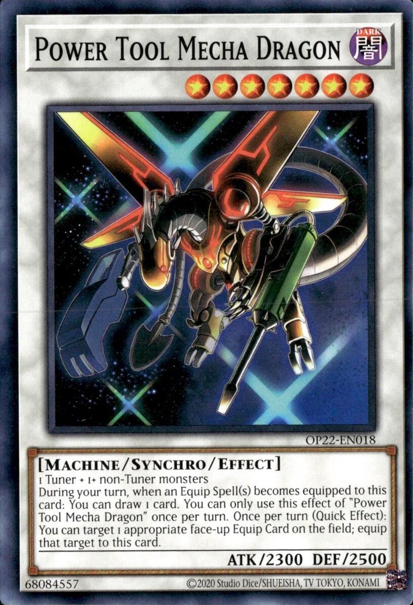 Power Tool Mecha Dragon [OP22-EN018] Common