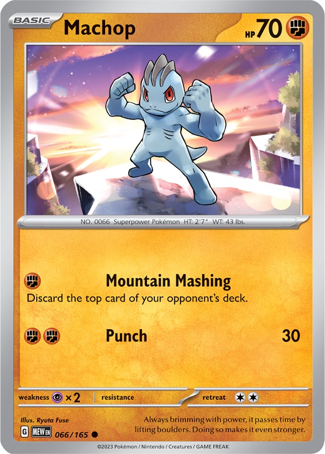 Machop (066/165) [Scarlet & Violet 151]