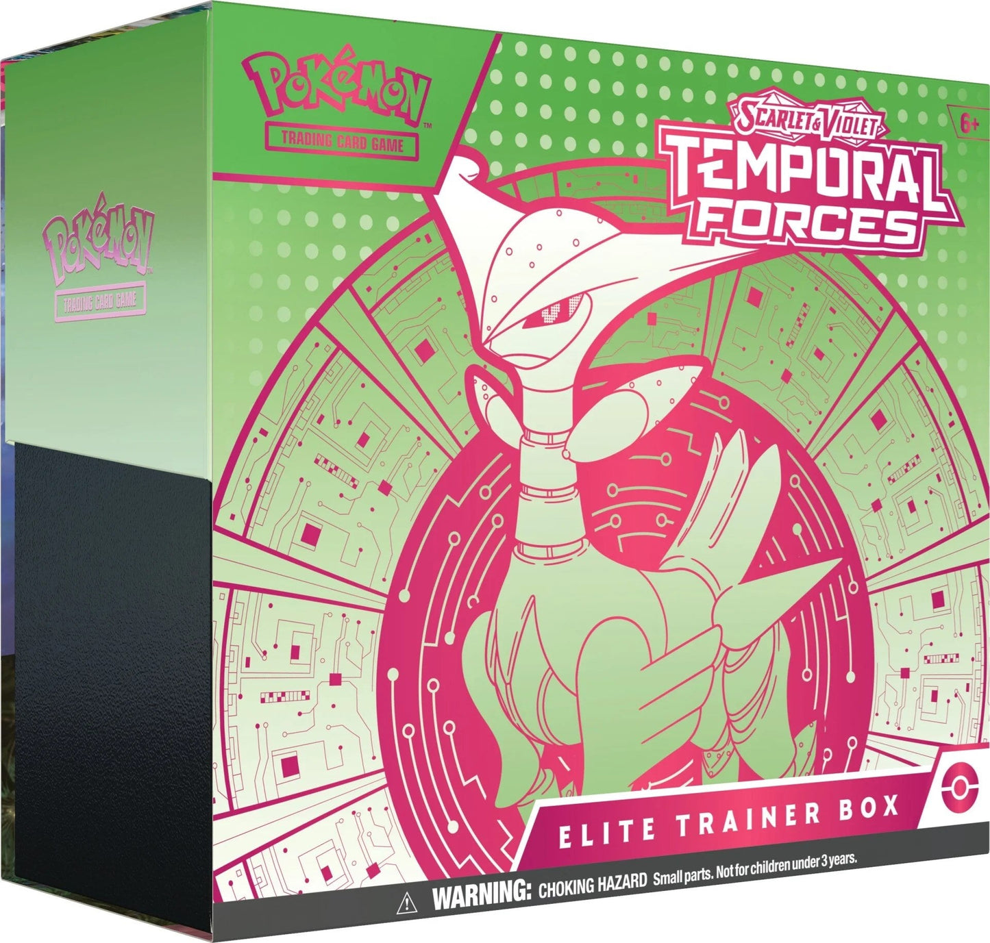 Scarlet & Violet: Temporal Forces (Francais) - Elite Trainer Box (Iron Leaves)