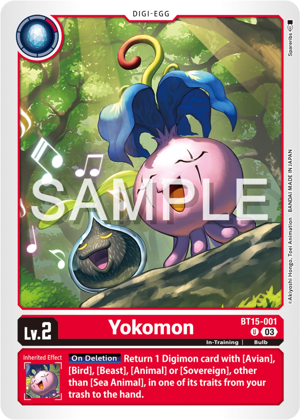 Yokomon [BT15-001] [Exceed Apocalypse]