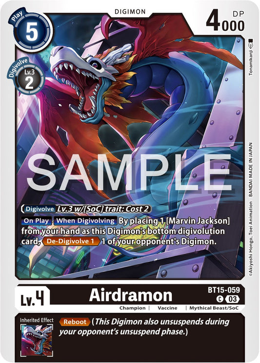 Airdramon [BT15-059] [Exceed Apocalypse]