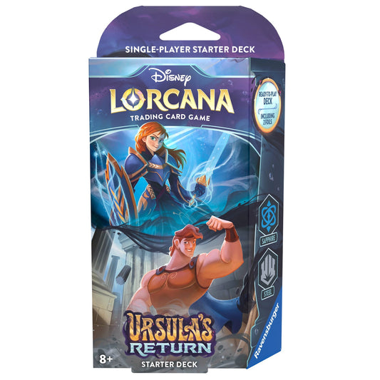 Ursula's Return (Francais) - Starter Deck (Sapphire & Steel)