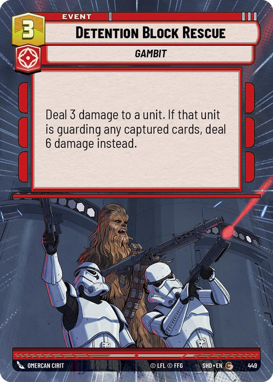 Detention Block Rescue (449) (Hyperspace) (449) [Shadows of the Galaxy]
