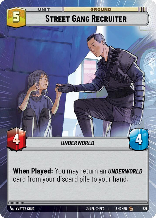 Street Gang Recruiter (521) (Hyperspace) (521) [Shadows of the Galaxy]