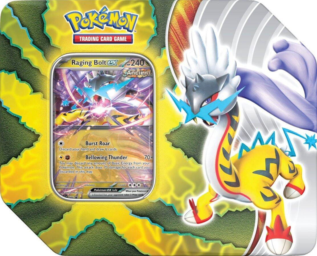 Paradox Destinies Tin (Raging Bolt ex) (Francais)