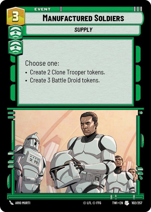 Manufactured Soldiers (102/257) [Twilight of the Republic]