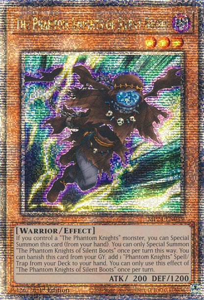 The Phantom Knights of Silent Boots [MP24-EN039] Quarter Century Secret Rare