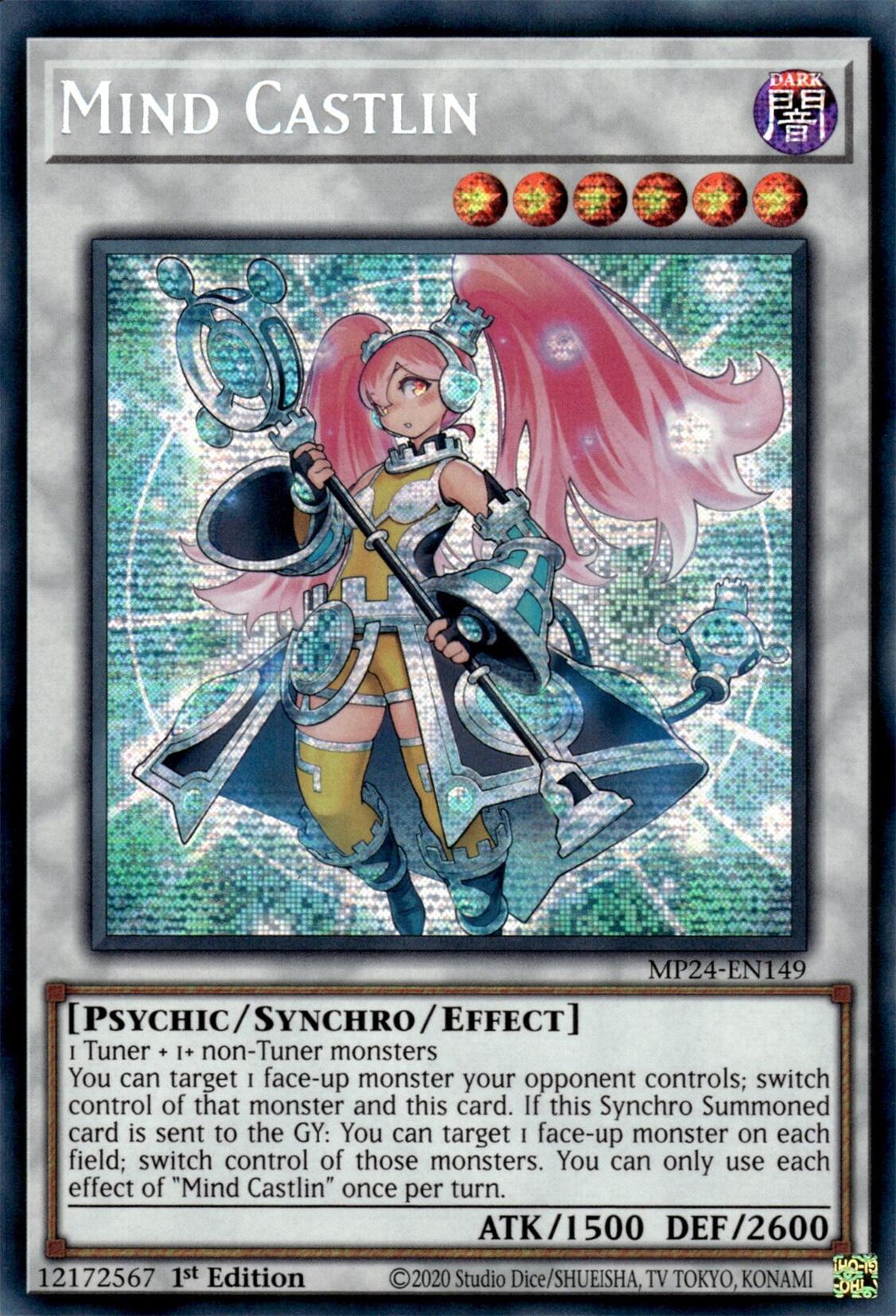 Mind Castlin [MP24-EN149] Prismatic Secret Rare