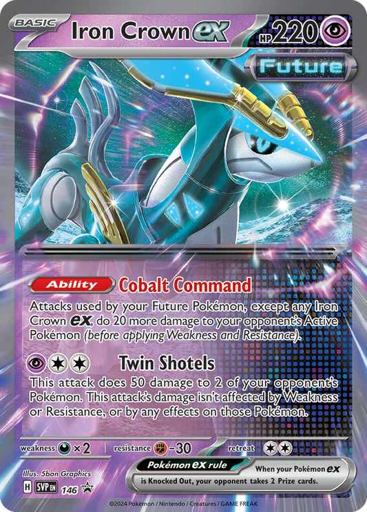 Iron Crown ex (146) [Scarlet & Violet: Black Star Promos]