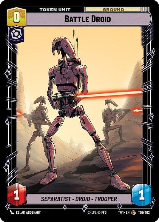 Battle Droid // Clone Trooper (T01 // T02) [Twilight of the Republic]