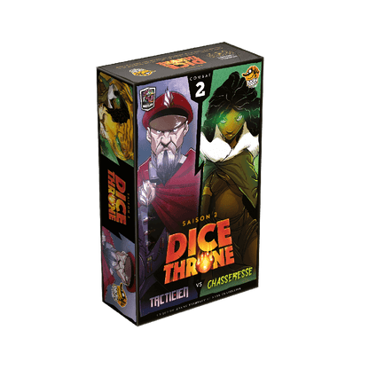 Dice Throne Saison 2 - Tacticien vs Chasseresse (FR)
