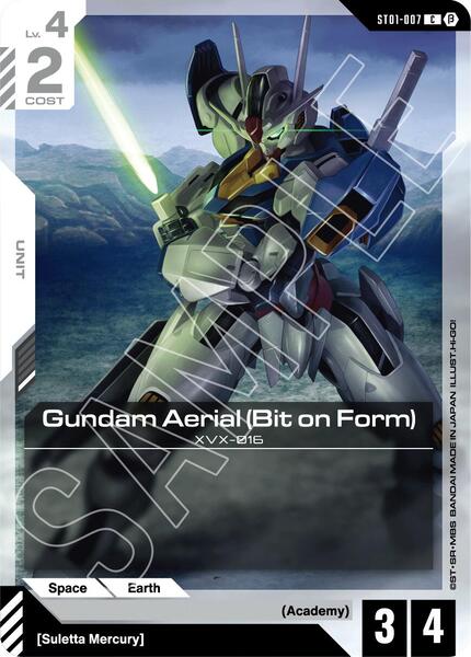 Gundam Aerial (Bit on Form) (007) [Edition Beta]
