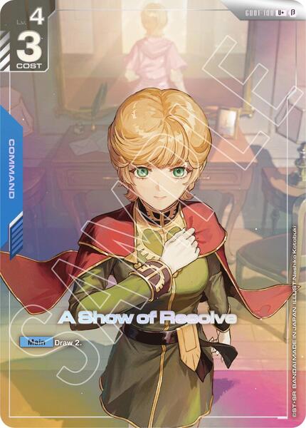 A Show of Resolve (U+) (100) [Edition Beta]