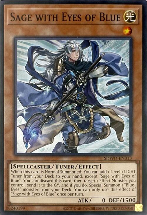 Sage with Eyes of Blue (Unlimited Misprint) [SDWD-EN013] Common