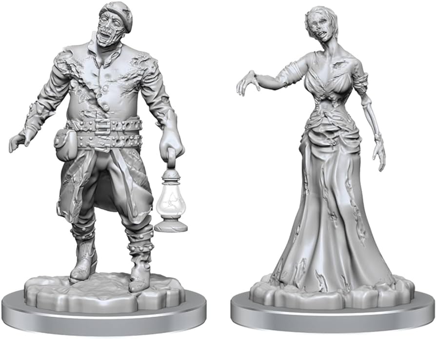 D&D Unpainted - Zombies