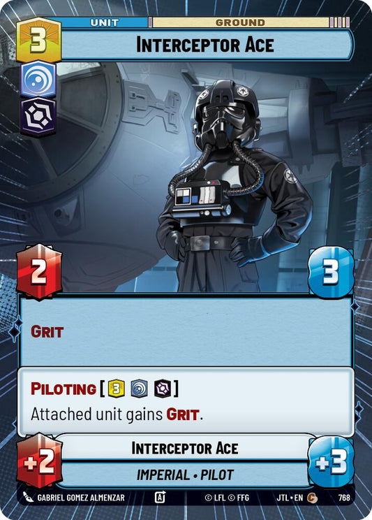 Interceptor Ace (768) (Hyperspace Foil) (768) [Jump to Lightspeed]