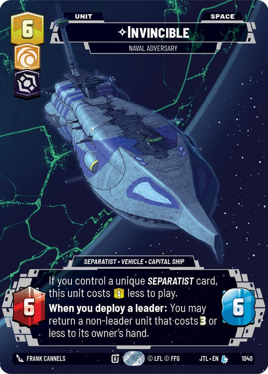 Invincible - Naval Adversary (1040) (Prestige) (1040) [Jump to Lightspeed]