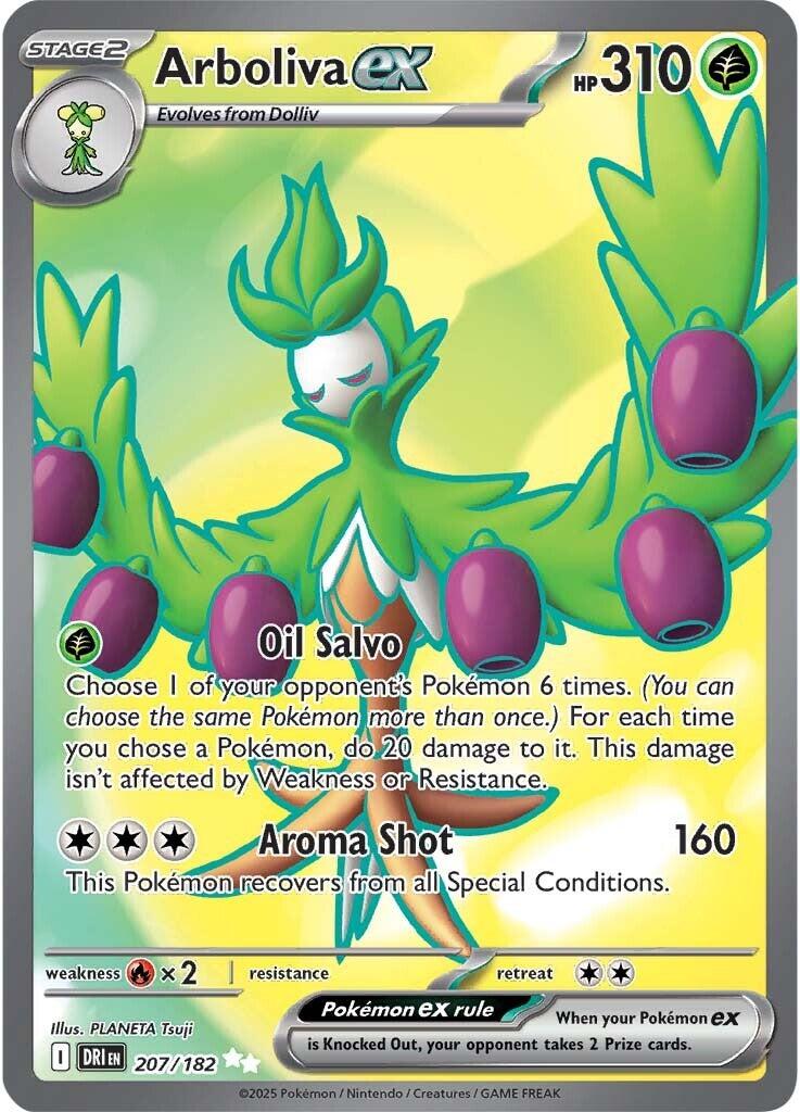 Arboliva ex (207/182) [Scarlet & Violet: Destined Rivals]