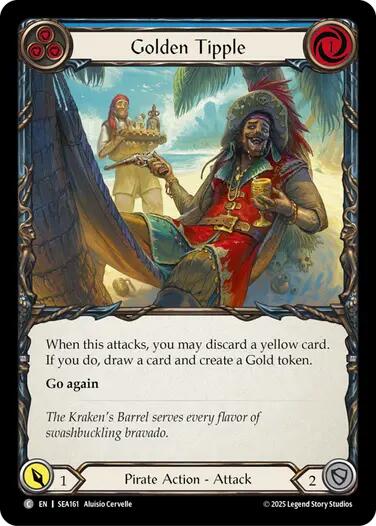 Golden Tipple (Blue) [SEA161] (High Seas)