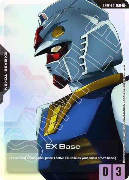EX Base (EXBP-001) (Edition Beta Early Trial Event) (001) [Promotional EX Base Tokens]