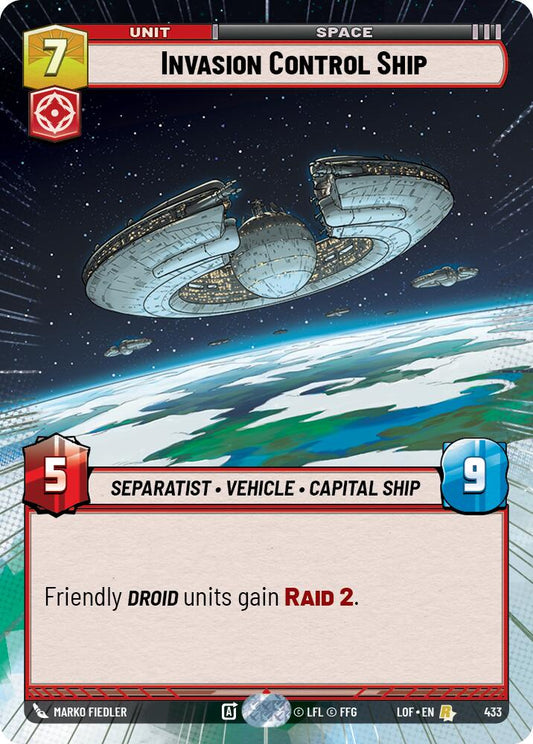 Invasion Control Ship (433) (Hyperspace) (433) [Legends of the Force]