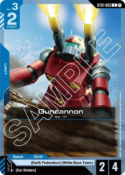 Guncannon (003) [Starter Deck 01: Heroic Beginnings]