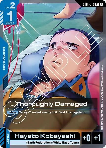 Thoroughly Damaged (012) [Starter Deck 01: Heroic Beginnings]