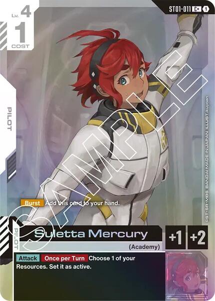 Suletta Mercury (C+) (011) [Starter Deck 01: Heroic Beginnings]