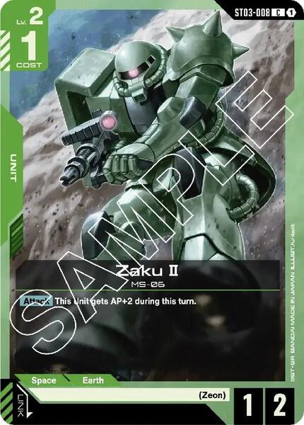 Zaku II (008) [Starter Deck 03: Zeon's Rush]