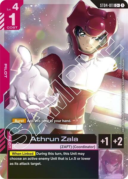 Athrun Zala (C+) (011) [Starter Deck 04: SEED Strike]