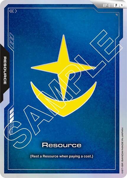Resource (RP-011) (Earth Federation Force) (011) [Promotional Resource Tokens]