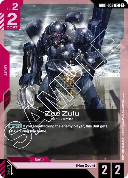 Zee Zulu (059) [Newtype Rising]