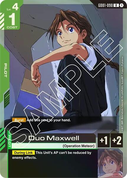 Duo Maxwell (090) [Newtype Rising]