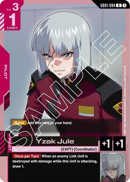 Yzak Jule (094) [Newtype Rising]