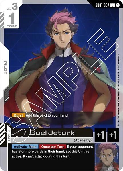 Guel Jeturk (097) [Newtype Rising]