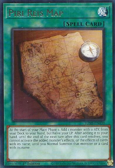 Piri Reis Map [JUSH-EN030] Rare
