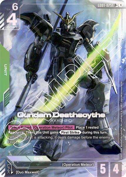 Gundam Deathscythe (GD01-025) (LR+) (025) [Newtype Rising]
