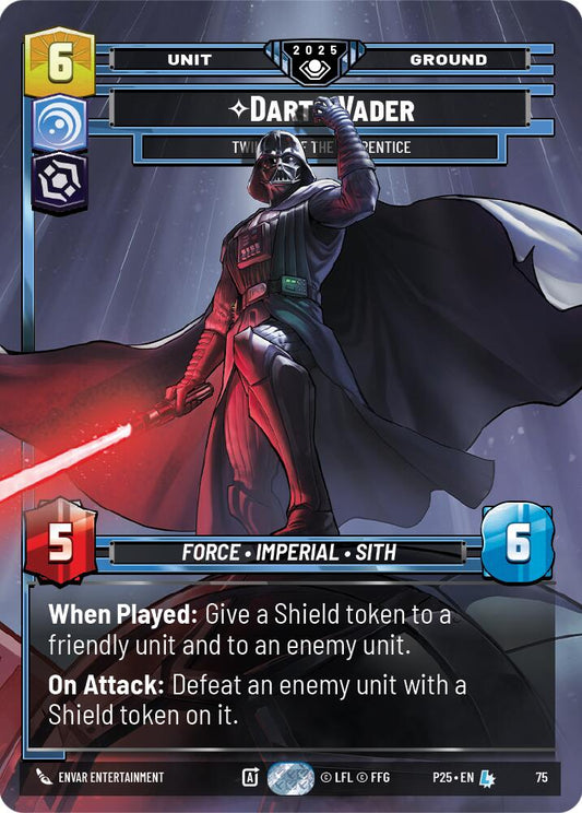 Darth Vader (75) - Twilight of the Apprentice (75) [Organized Play Promos]