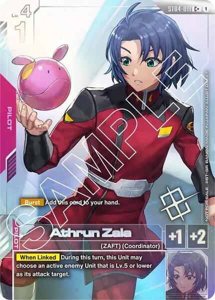 Athrun Zala (Store Tournament Winner Pack 01) (011) [Gundam Promotional Cards]