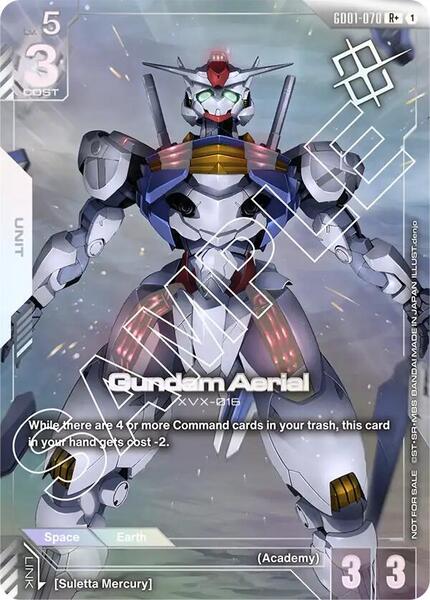 Gundam Aerial (Store Tournament Winner Pack 01) (070) [Gundam Promotional Cards]