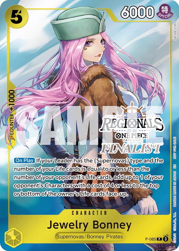 Jewelry Bonney (Online Regional Finalist Card Set 2025 Vol.2) [One Piece Promotion Cards]