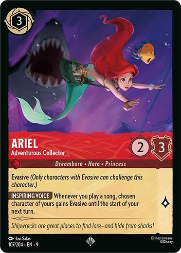Ariel - Adventurous Collector (107/204) [Fabled]