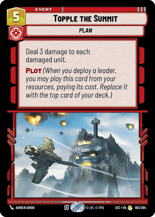 Topple the Summit (183/264) (183/264) [Secrets of Power]